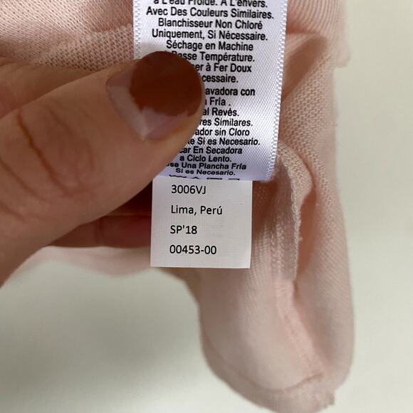 NWT Nation LTD Bea Front Ruffle Tank Top in Pink Size Medium - Picture 8 of 9